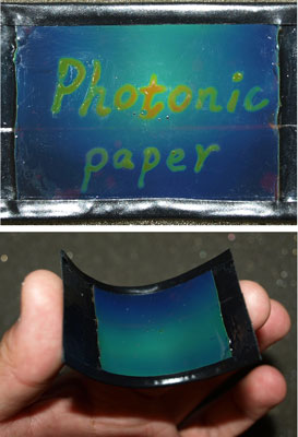 Photonic paper - codex Internantional